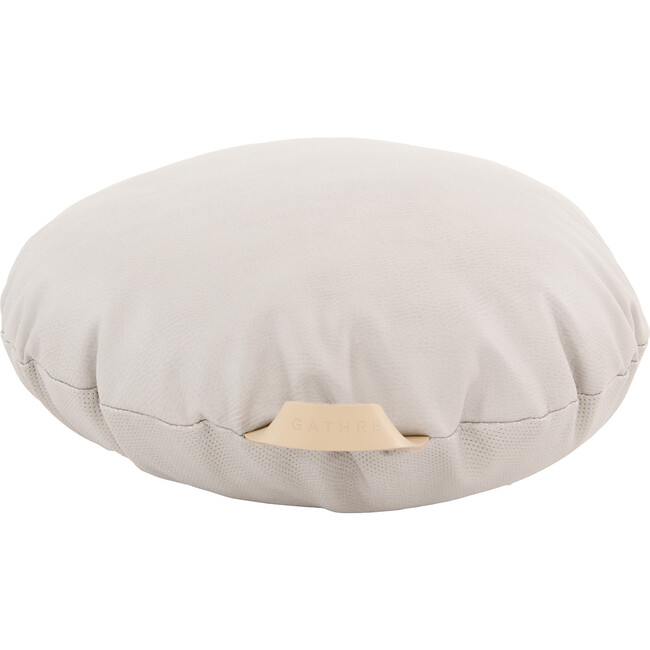 Mini Circle Floor Cushion, Gull