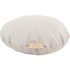 Mini Circle Floor Cushion, Gull - Kids Seating - 1 - thumbnail