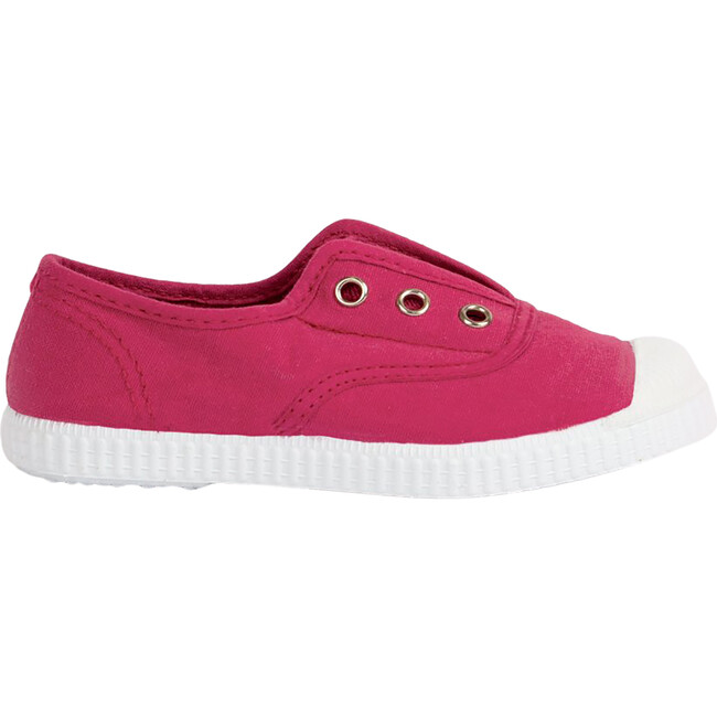 Plum Canvas Sneakers, Berry