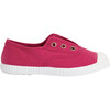 Plum Canvas Sneakers, Berry - Sneakers - 1 - thumbnail