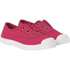 Plum Canvas Sneakers, Berry - Sneakers - 2 - thumbnail