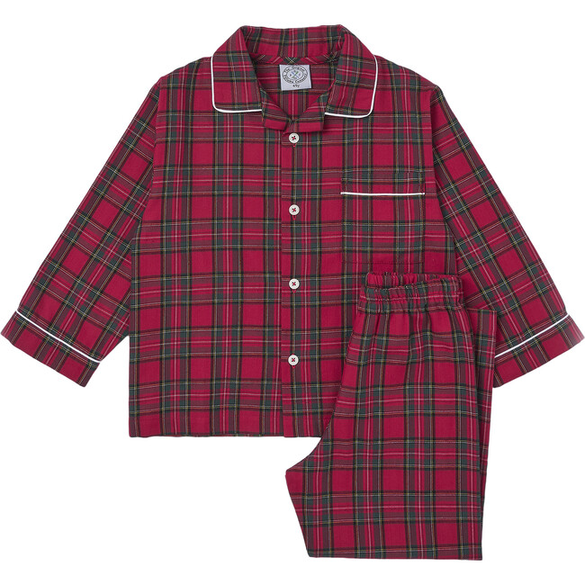 Cozy Christmas Pajama, Red Tartan