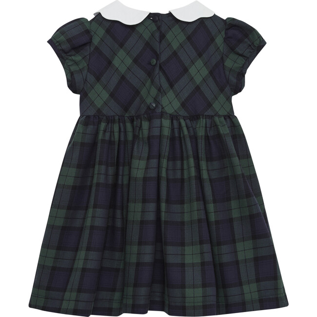 Scottie Dress, Navy Tartan - Dresses - 3
