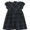 Scottie Dress, Navy Tartan - Dresses - 3
