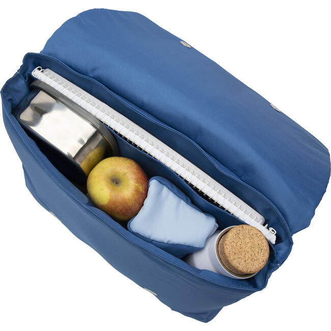 Blue Candy Cotton Big Backpack - Backpacks - 4