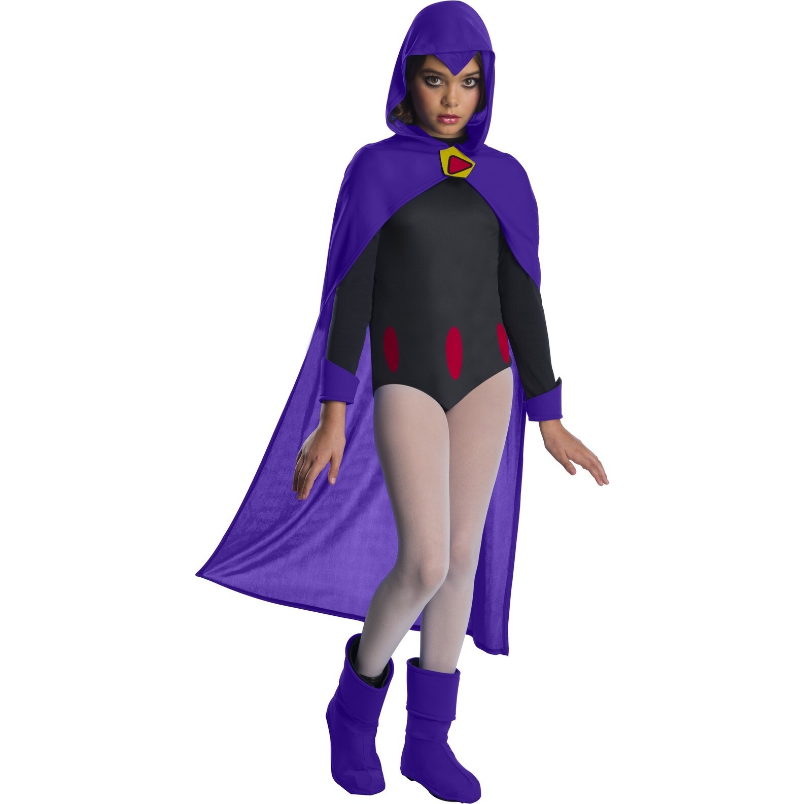 Teen Titan Go Raven Deluxe Costume - Costumes - 1