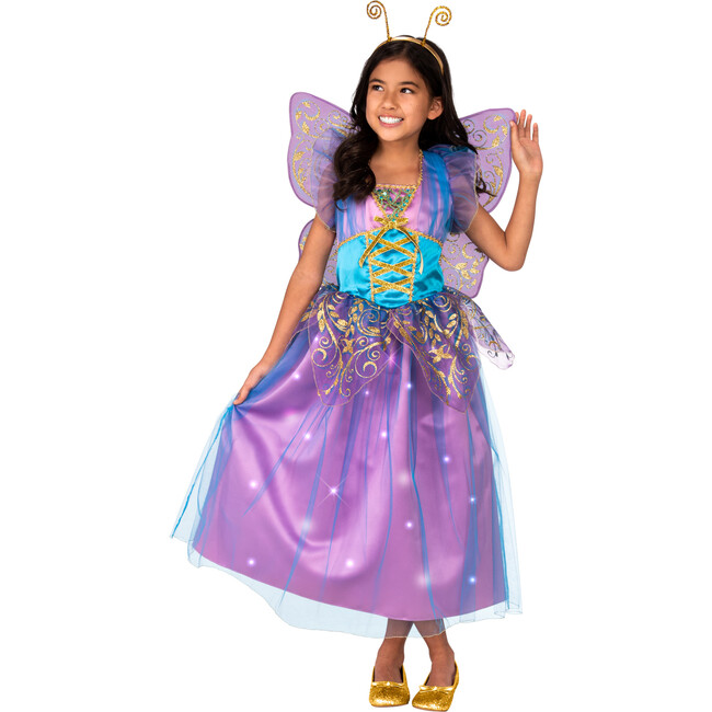 Light Up Purple Fairy  Costume