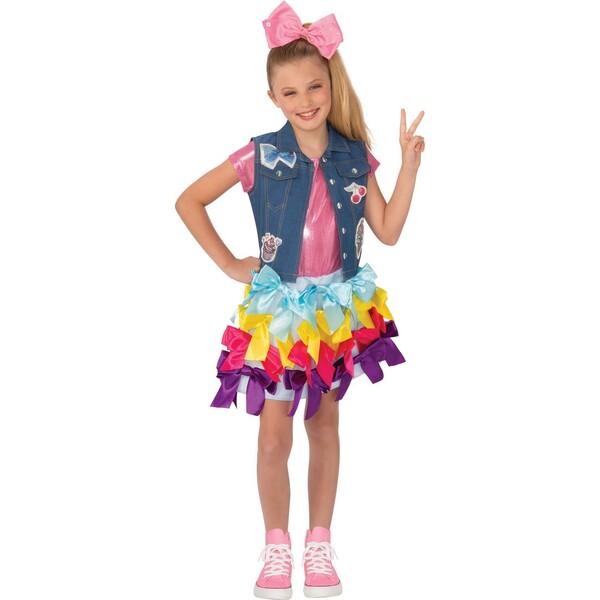 JoJo Siwa Girls Bow Dress Costume - Rubies Kids | Maisonette