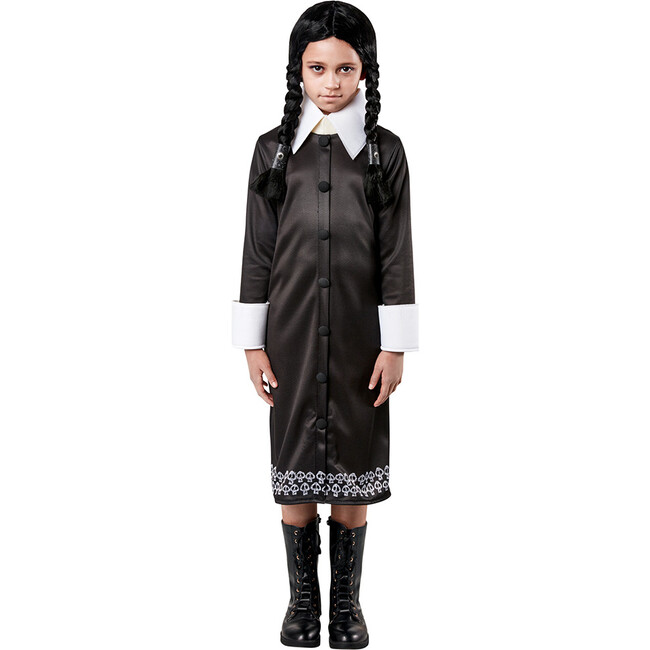 Addams Family Animated Movie: Wednesday Addams Costume - Rubies Kids ...