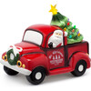 Red Truck Cookie Jar , Lit Green Tree - Accents - 1 - thumbnail