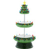 Nostalgic Tree Tiered Plate, Green - Tabletop Decor - 1 - thumbnail