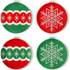 8" Ornament Plates, Set 4 - Tabletop Decor - 1 - thumbnail
