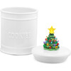 Lit Nostalgic Tree Cookie Jar, White - Accents - 3