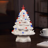 14" Lit Patriotic Nostalgic Tree - Accents - 2