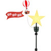 Animated Tree Topper, Santa in Balloon - Accents - 1 - thumbnail