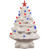 14" Lit Patriotic Nostalgic Tree - Accents - 3