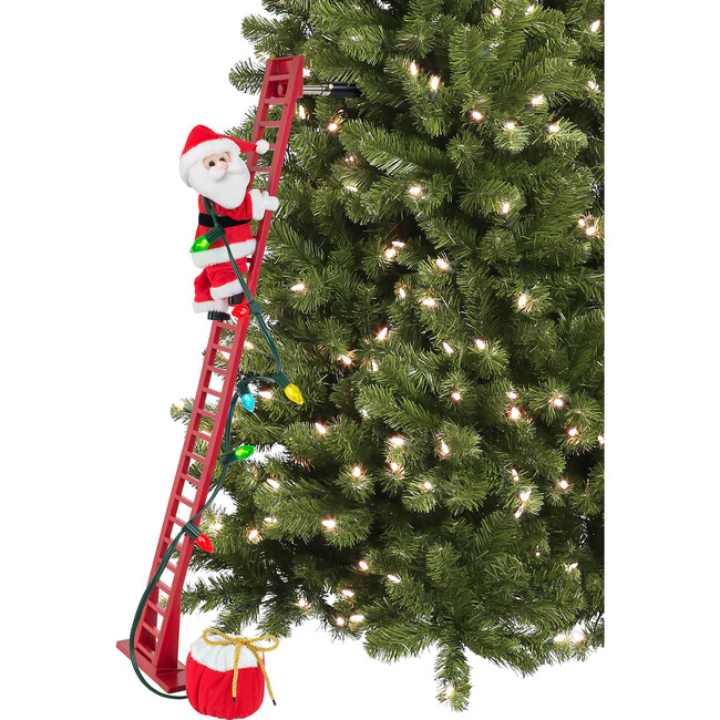 Super Climbing Santa, Plush Santa - Accents - 2