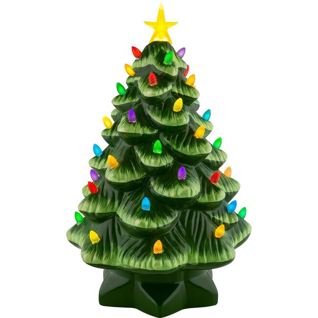Nostalgic 14" Christmas Tree, Green - Accents - 1