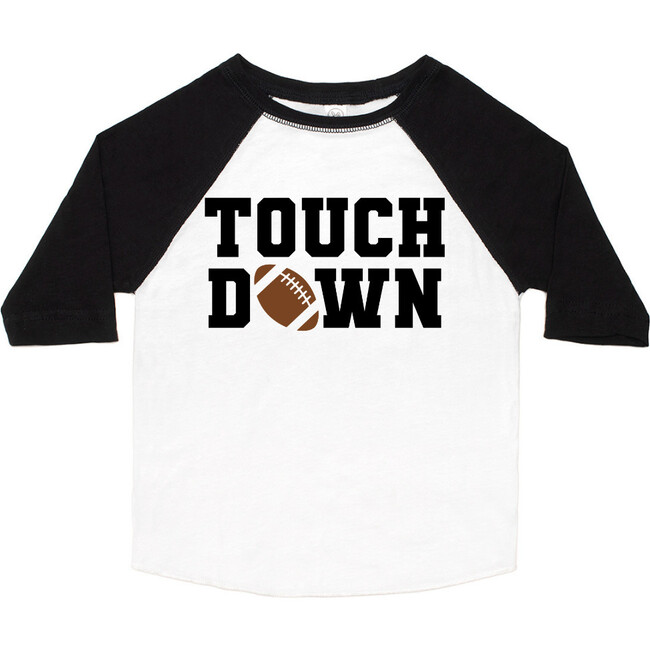 Touchdown L/S Shirt, White/Black