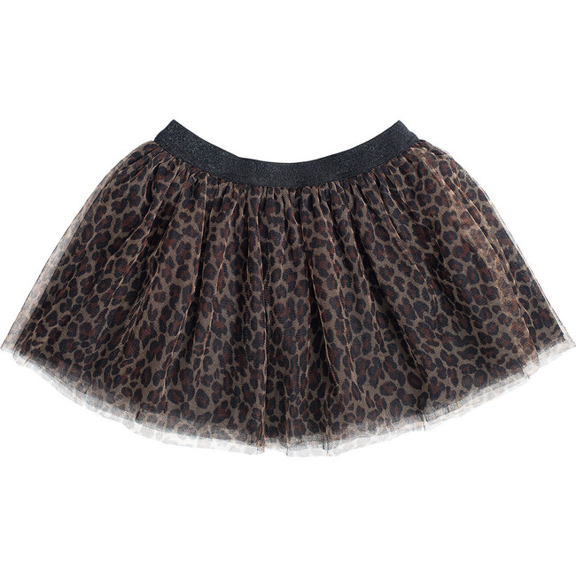 Leopard Tutu, Brown - Skirts - 1