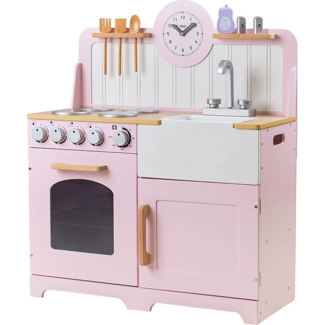 Country Kitchen, Pink - Dollhouses - 1