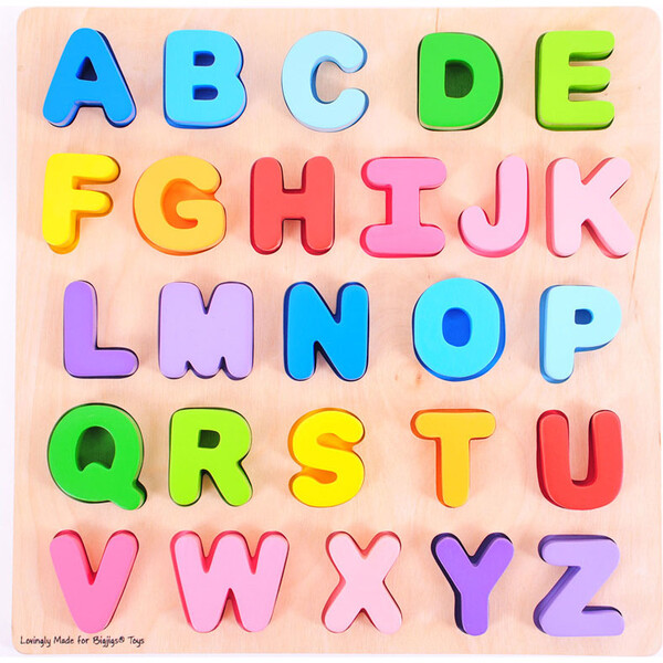 Chunky Alphabet Puzzle - Bigjigs Toys Puzzles | Maisonette