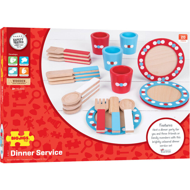 Dinnerware Set (20 Pieces) - Play Food - 3