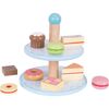 Cake Stand with 9 Cakes - Play Food - 1 - thumbnail