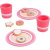 Milk & Cookies Set, Pink - Play Food - 1 - thumbnail