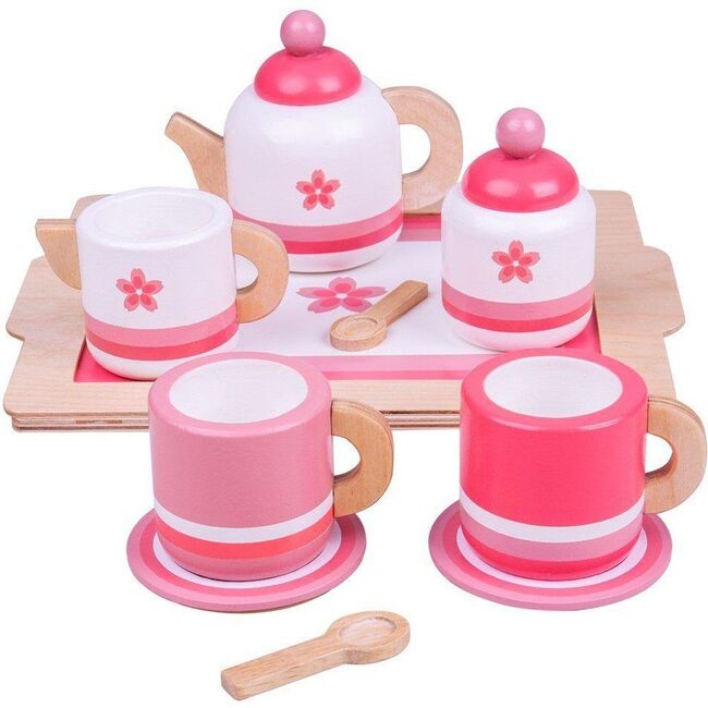 Tea Tray, Pink - Play Food - 1