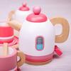 Wooden Kettle, Pink - Play Food - 3