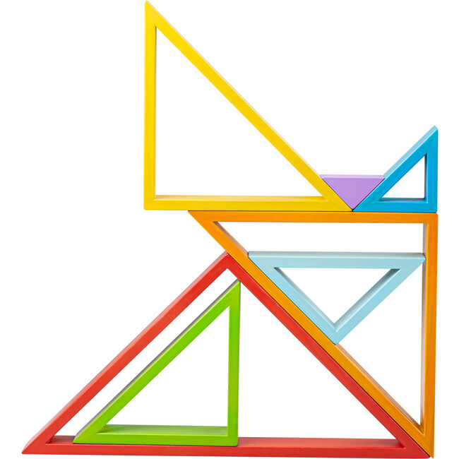 Wooden Stacking Triangles - Stackers - 1