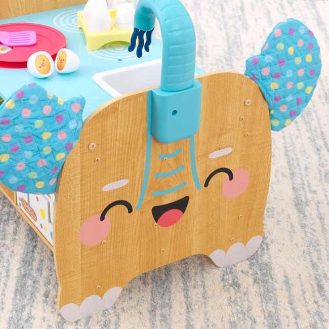 Foody Friends: Cooking Fun Elephant Activity Center - Play Kitchens - 4