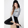 The Women's Modern Long HELLO, Heather Grey - Shirts - 2