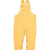 Striped Bunny Sweatshirt and Dungarees, Yellow - Mixed Apparel Set - 5