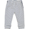 Running Dogs Sweatshirt, Bunny t-shirt and Breton Stripes Joggers, Cream - Mixed Apparel Set - 8 - thumbnail