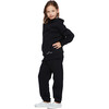 The Niki & Cooper Fleece Set, Black - Mixed Apparel Set - 3