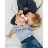 Grateful Bodysuit, Light Grey - Onesies - 2