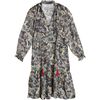Women's Sienna Midi, Small Birds - Dresses - 1 - thumbnail