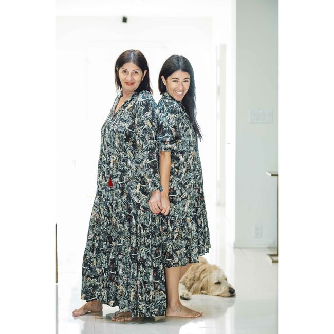 Women's Sienna Midi, Small Birds - Dresses - 5