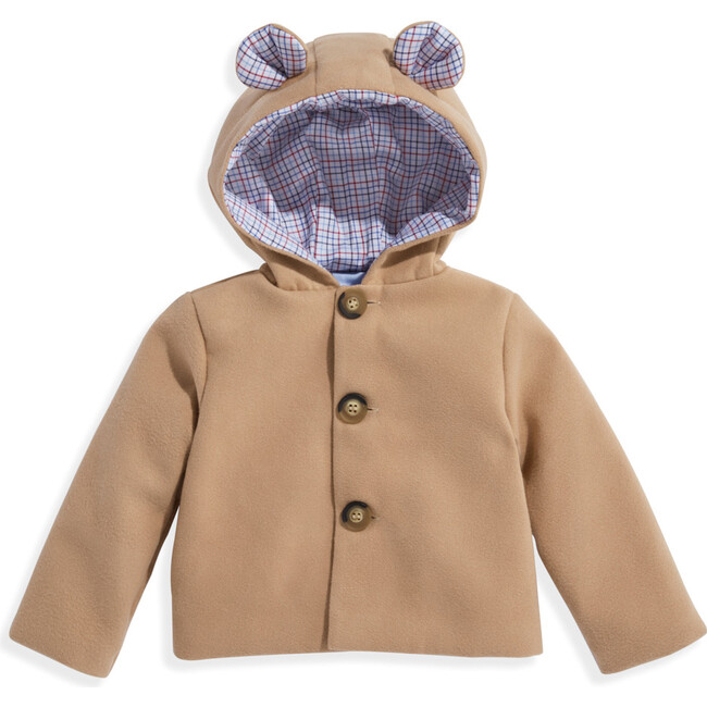 Mouse Coat, Camel with Ridgley - Jackets - 1