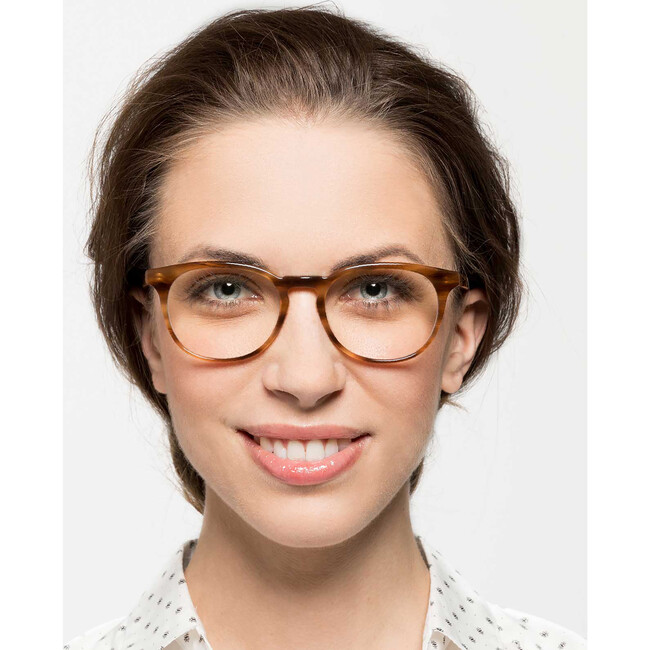 Adult Roebling Glasses, Amber Toffee - Blue Light Glasses - 5