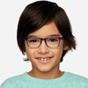 Kids Nash Glasses, Aquamarine - Blue Light Glasses - 6