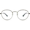 Adult Hamilton Glasses, Silver - Blue Light Glasses - 1 - thumbnail