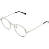 Adult Hamilton Glasses, Silver - Blue Light Glasses - 2