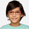 Kids Faraday Glasses, Ruby Red - Blue Light Glasses - 6 - thumbnail