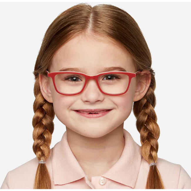 Kids Faraday Glasses, Ruby Red - Blue Light Glasses - 7