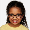 Kids Faraday Glasses, Mahogany - Blue Light Glasses - 5