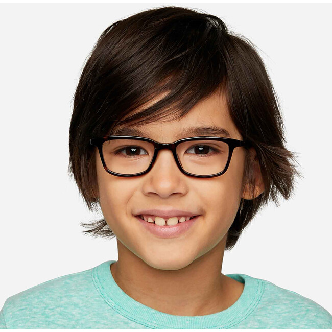 Kids Faraday Glasses, Mahogany - Blue Light Glasses - 6