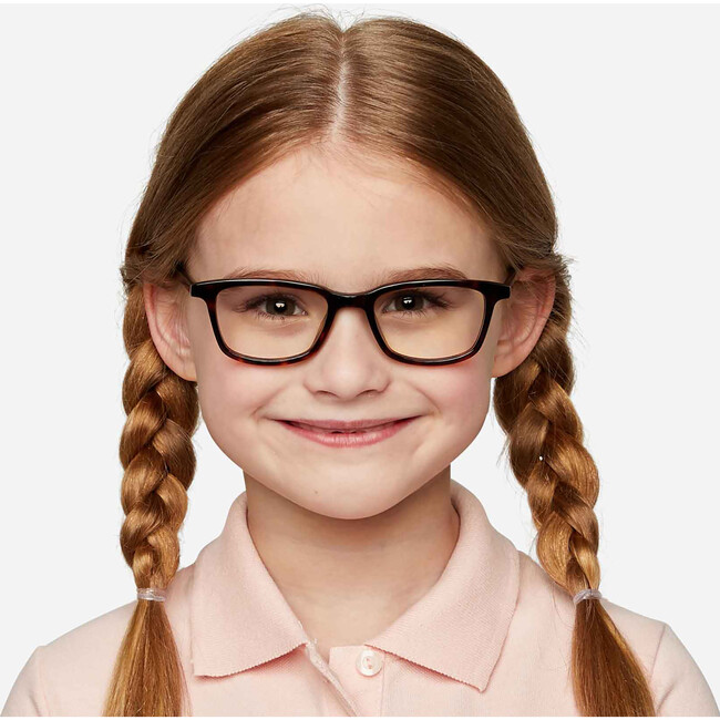 Kids Faraday Glasses, Mahogany - Blue Light Glasses - 7